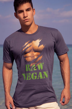 "Raw Vegan" T-Shirt - vegan-styles