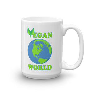 Vegan-Styles "Vegan World" Ceramic Mug - vegan-styles