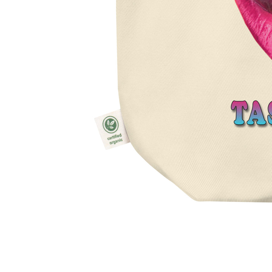Eco Tote Bag Organic Cotton bag '' vegan tastes better'' - vegan-styles