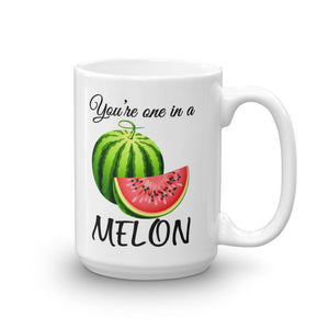 " You're One In a Melon" Mug - vegan-styles