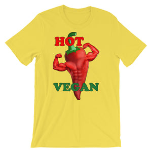 "Hot Vegan" T-Shirt - vegan-styles