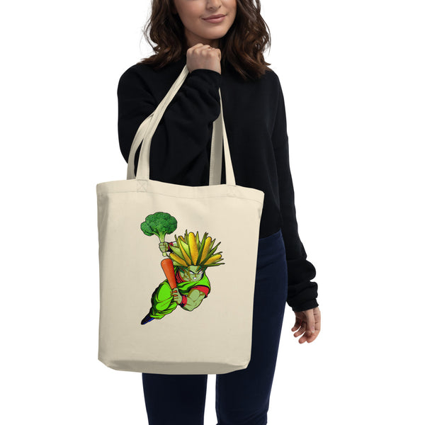 '' super vegan corn'' Eco Tote Bag - vegan-styles