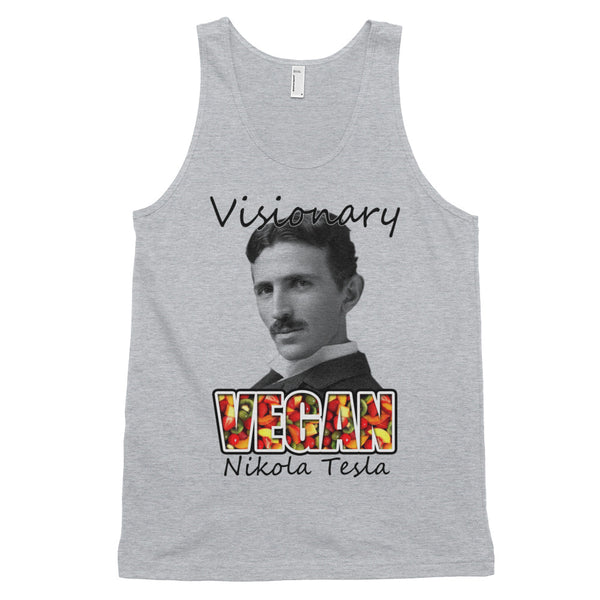 "Tesla" tank top (unisex) - vegan-styles