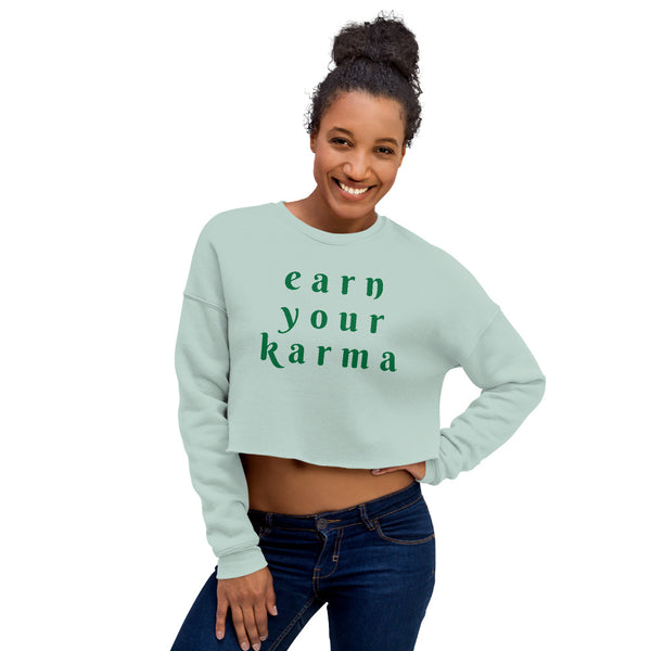 Crop Sweatshirt - vegan-styles