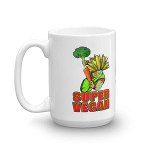 Vegan-Styles "Super Vegan" Corn Ceramic Mug - vegan-styles