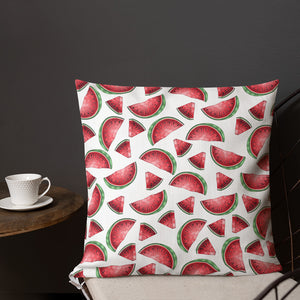 '' Watermelon'' Premium Pillow - vegan-styles