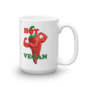 Vegan-Styles "Hot Vegan" Ceramic Mug - vegan-styles