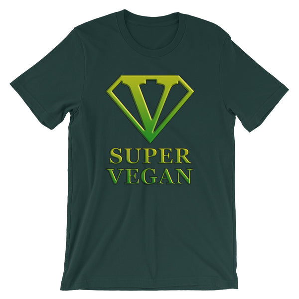 "Super Vegan" T-Shirt - vegan-styles