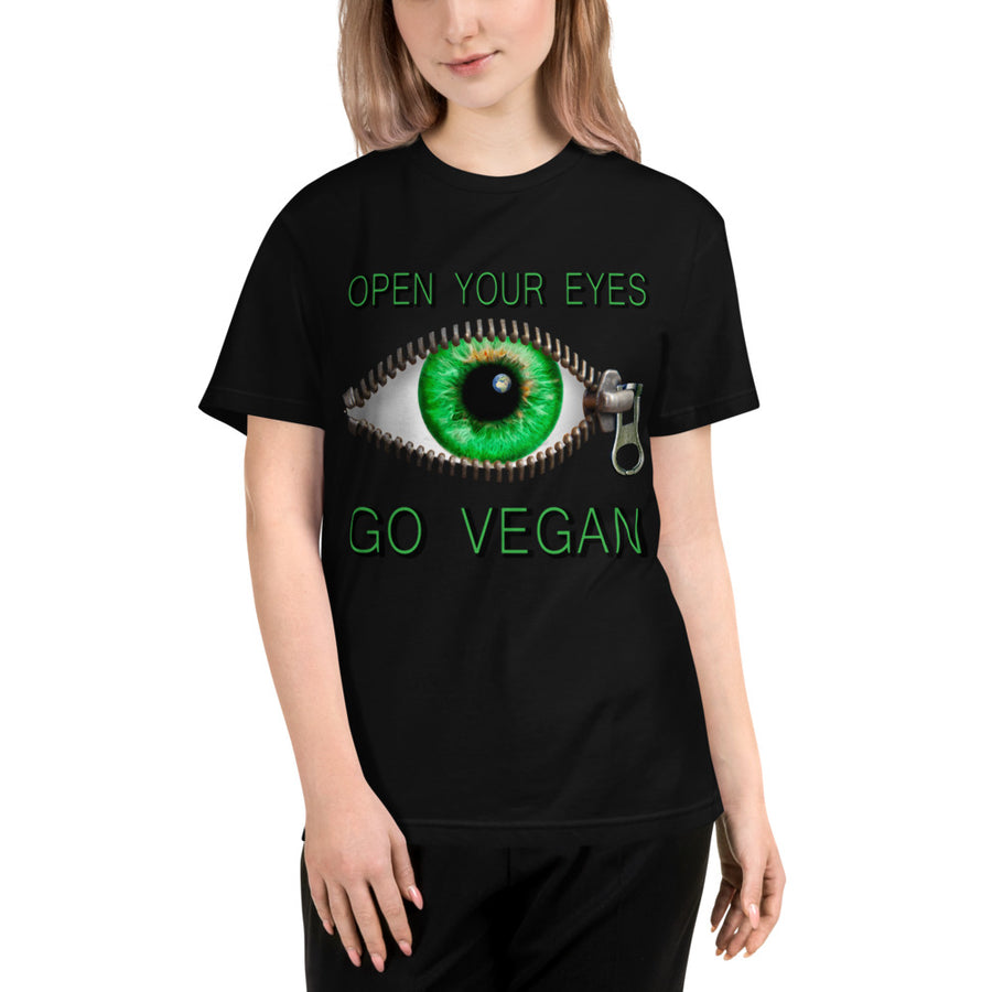 "Open Your Eyes" Unisex Eco Tee - vegan-styles