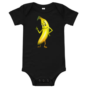 '' Mr Banana'' baby bodysuit kids - vegan-styles