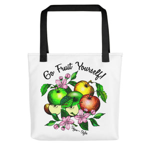 Vegan-Styles "Go Fruit Yourself" Tote bag - vegan-styles