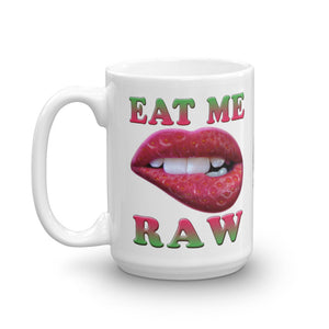 Vegan-Styles "Eat Me Raw" Ceramic Mug - vegan-styles
