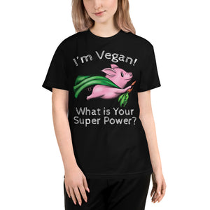 "I'm Vegan" Unisex Eco Tee - vegan-styles