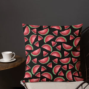'' Watermelons'' Premium Pillow - vegan-styles