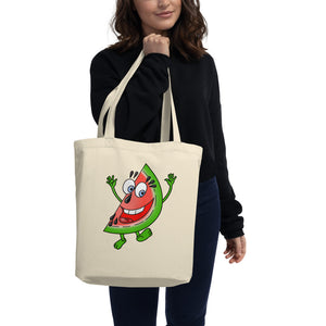 '' Watermelon'' Eco Tote Bag - vegan-styles
