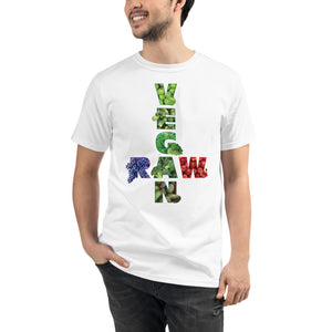 '' Raw Vegan'' Organic T-Shirt - vegan-styles